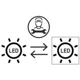 XXXL stropna led-svetilka pure loop 60/60/17.8 cm | Shoptok.si