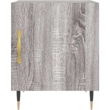 vidaXL Nočna omarica siva sonoma 40x40x50 cm inženirski les | Shoptok.si