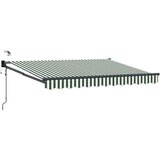  Električna retraktabilna tenda Zelena i bijela 3 5 x 2 5 m - Antracit Zelena i bijela 3 5 x 2 5 m | shoptok.hr