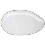 Villa Altachiara Bijeli tanjur za posluživanje od kamenine 16x28 cm Imprints – | shoptok.hr