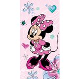 Jerry Fabrics Rožnata bombažna otroška brisača 70x140 cm Minnie – Cene