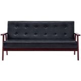  2-dijelni set sofa od umjetne kože crni | shoptok.hr