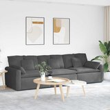  Modularna sofa s jastucima tamno siva | shoptok.hr