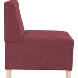 SOFA Stolica Svijetlo Siva 55 cm Tkanina 2 pcs Crvena | shoptok.hr