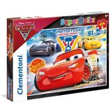 Clementoni Avtomobili 3 Pokal batov 104-delna Supercolor sestavljanka - | Shoptok.si