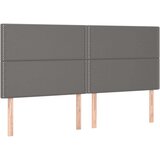  Krevet box spring s madracem LED sivi 200x200cm od umjetne kože | shoptok.hr
