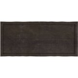 Stolna Mizna plošča temno siva 120x50x4 cm obdelana trdna hrastovina, (20818090) | Shoptok.si