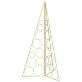  Metalna božićna jelka KUOPIO 100 cm Čelik Zlatno | shoptok.hr