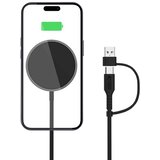 TECH-PROTECT QI15W-A25 MAGNETNI MAGSAFE BREZŽIČNI POLNILEC ČRN Cene