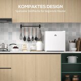 Mini zamrzivač odjeljak za zamrzavanje 35 l 5-stupanjska kontrola temperature bijela | shoptok.hr