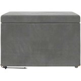  Stolica Temno siva 61 x 41 x 40 cm Samet in Umetno Leseno, (5000243270) | Shoptok.si