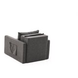Atelier Del Sofa saros - Anthracite Anthracite 1-Seat Sofa-Bed | Eponuda.com