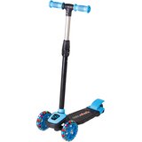 Cool Wheels Trotinet Twist Scooter svetleći sa 3 točka do 40kg plavi | Eponuda.com