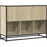  Komoda sonoma hrast 100x35x76 cm izrađeno drvo | shoptok.hr