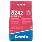 Cemix Ljepilo za pločice Flex S1 M 8242 (5 kg, Siva) u