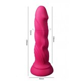 Argus dildo Dick rozi silikonski