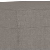  3-dijelni set sofa s jastucima smeđesivi od tkanine | shoptok.hr