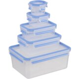 Emsa Food Clip&Close 508568 5 pcs. Set transparent/blue Cijene