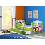 ACMA Krevet za decu Green sa fiokom 180x80 2 01 | Eponuda.com