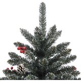 vidaXL Umestno božično drevo med 300 LED Zelena 129,5 x 129,5 x 240 cm | Shoptok.si