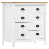  Komoda Hill Range bela 79x40x80 cm trdna borovina | Shoptok.si