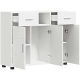 vidaXL kreveta s ladicama bijelo 88.5 x 30.5 x 73 cm konstruirano drvo | shoptok.hr