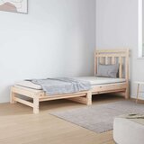 Dnevni ležaj na izvlačenje 2 x (90x190) cm od masivne borovine Cijene