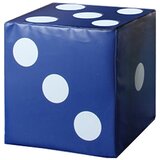 Iron Kocka brojevi 30x30x30cm Sport - Kocka od sunđera 30x30x30cm presvučena ciradom sa 6 brojeva | ePonuda.com