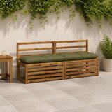  Jastučić za klupu VIANEN 100% poliester Maslinastozelena - Maslinastozelena 160 x 40 x 12 cm | shoptok.hr