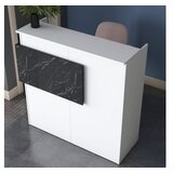 Woody Fashion MA102 - 2929 WhiteMarble Reception Table | ePonuda.com