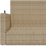  Klupa za ljuljanje bež 119 x 56 x 48 cm od poliratana | Eponuda.com
