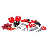  Dječji set alata s postoljem i 46 elemenata - -crno/crveni | shoptok.hr