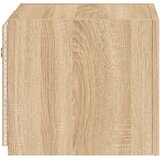 vidaXL Zidni TV ormarići LED 2 kom boja hrasta sonome 30 5x35x30 cm | shoptok.hr