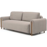 ELTAP Svjetlo smeđa sklopiva/s prostorom za odlaganje sofa od samta 244 cm Arcadova – | shoptok.hr