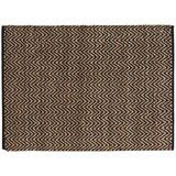 Douceur d intérieur Preproge TAPIS RECTANGLE 120 x 170 CM JUTE UNI/POLYCOTON ZIGZAG Kostanjeva | Shoptok.si