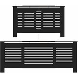  Pokrov za radijator MDF crni 205 cm | shoptok.hr