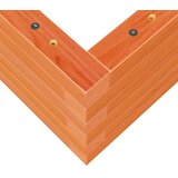  Vrtna sadilica voštano smeđa 90 x 40 x 23 cm masivna borovina | Eponuda.com