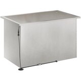  Vrtna posuda za sadnju s LED svjetlom 2 kom. Srebrna - Nehrđajući čelik 50 x 80 x 48 cm 2 | shoptok.hr