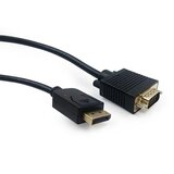 Displayport adapter kabal na VGA GEMBIRD 1.8m, DP male to VGA male CCP-DPM-VGAM-6 black Cijene
