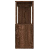 Ormarić za knjige / pregrada boja smeđeg hrasta 80 x 24 x 63 cm | shoptok.hr