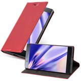 Cadorabo Ohišje, združljivo z Sony Xperia XZ PREMIUM v rdeče jabolko - Zaščitni ovitek z magnetnim zapiranjem, stoječo funkcijo in režo za kartice, (20549079) | Shoptok.si