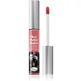 TheBalm Meet Matt(e) Hughes Long Lasting Liquid Lipstick dolgoobstojna tekoča šminka odtenek Genuine 7.4 ml