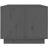  Klubska mizica siva 80×50×40 cm trdna borovina, (20715588) | Shoptok.si