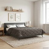  Poletna odeja Antracit 220 x 240 cm Mikrofibra in Teddy flis, (5000284479) | Shoptok.si