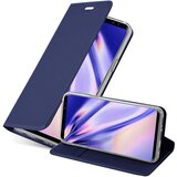 Cadorabo Ohišje, združljivo z Samsung Galaxy S9 v klasična temno modra - Zaščitni ovitek z magnetnim zapiranjem, stoječo funkcijo in režo za kartice, (20551462) | Shoptok.si