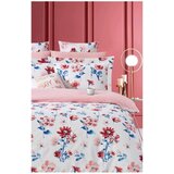 Mila Home Bela/rožnata 4-delna podaljšana posteljnina za zakonsko posteljo iz renforce bombaža z rjuho 200x220 cm – | Shoptok.si