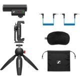 Sennheiser MKE 400 Mobile Kit - condenser, supercardioid microphone with low-pass filter with Manfrotto tripod | shoptok.hr