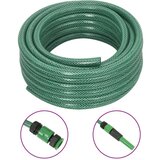  Vrtna cev s kompletom priključkov zelena 0,6" 30 m PVC, (20981865) | Shoptok.si