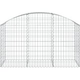  Gabionska košara s lukom 150x50x80/100 cm pocinčano željezo | Eponuda.com