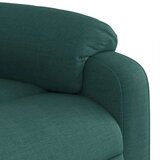  Masažni naslanjač temno zeleno blago | Shoptok.si